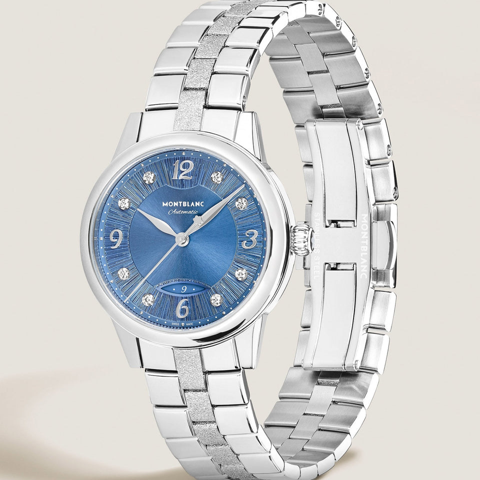 Montblanc Ladies Bohème Automatic Date 30mm Diamond Set Watch
