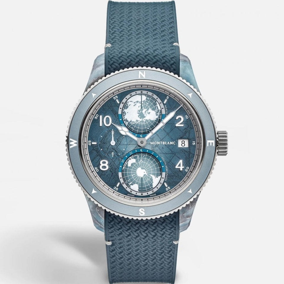 Montblanc Limited Edition 1858 Geosphere Mount Vinson 0 Oxygen Watch (XXX/986)