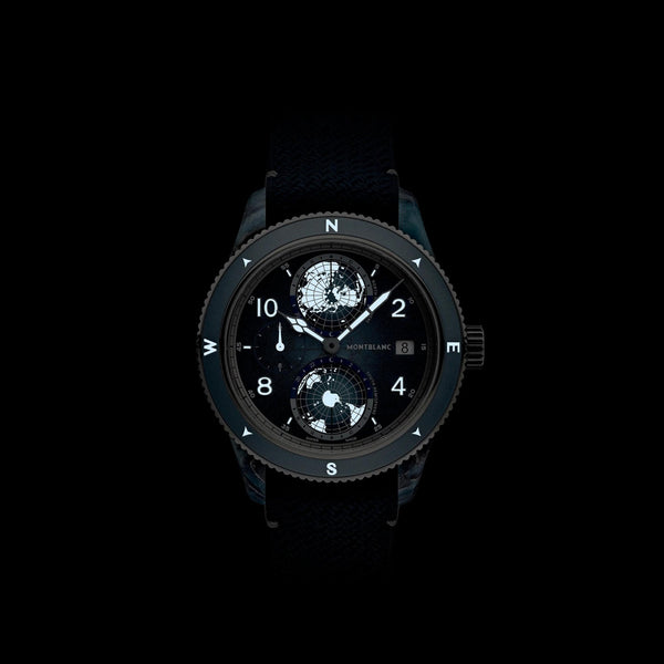 Montblanc Limited Edition 1858 Geosphere Mount Vinson 0 Oxygen Watch (XXX/986)