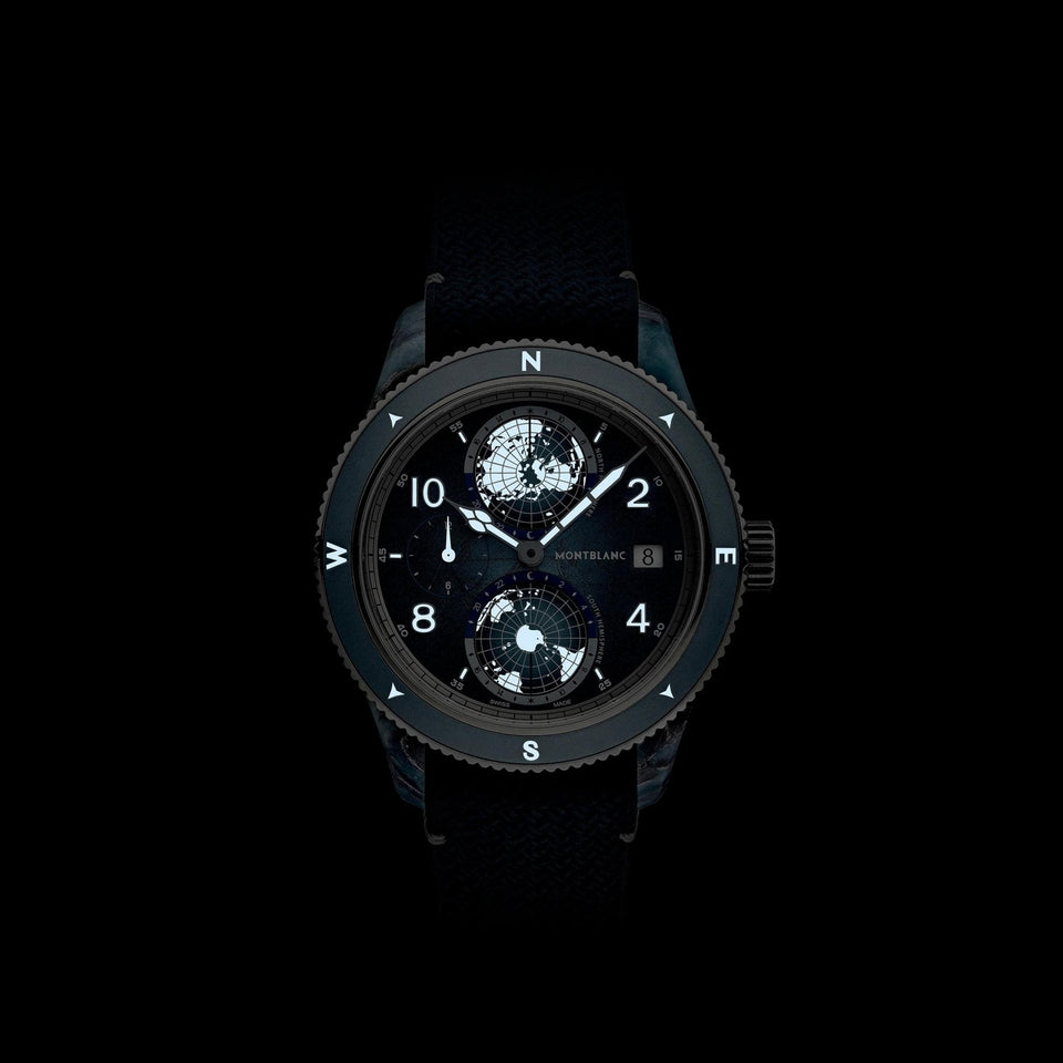 Montblanc Limited Edition 1858 Geosphere Mount Vinson 0 Oxygen Watch (XXX/986)