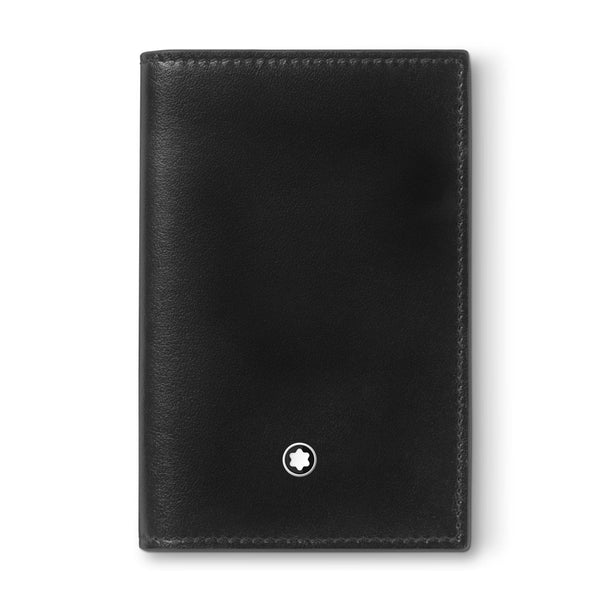 Montblanc Meisterstück Black Leather 2-Card Holder