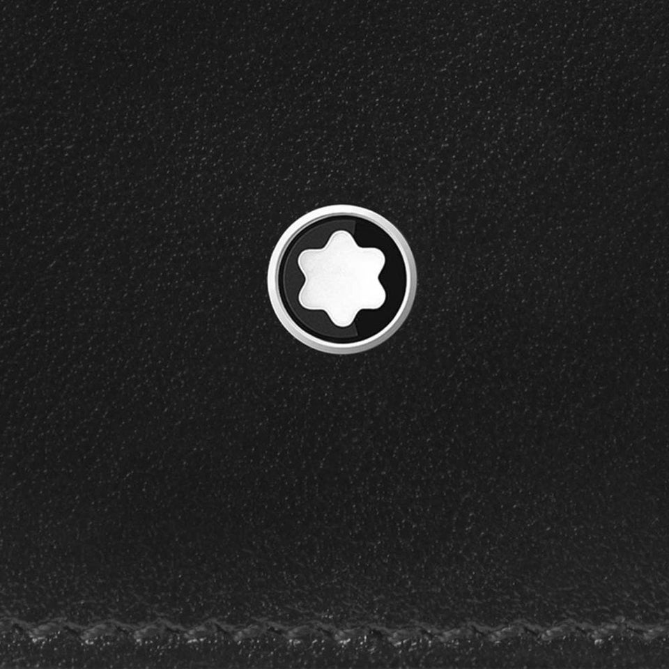 Montblanc Meisterstück Black Leather 2-Card Holder
