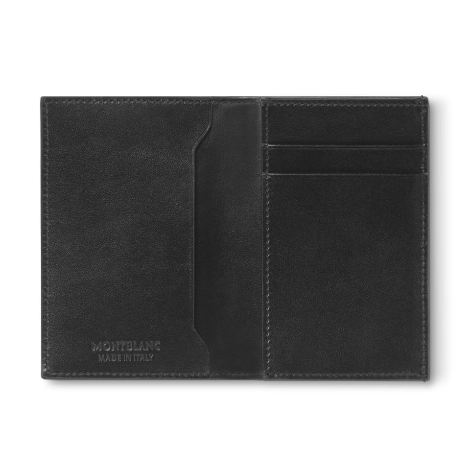 Montblanc Meisterstück Black Leather 2-Card Holder