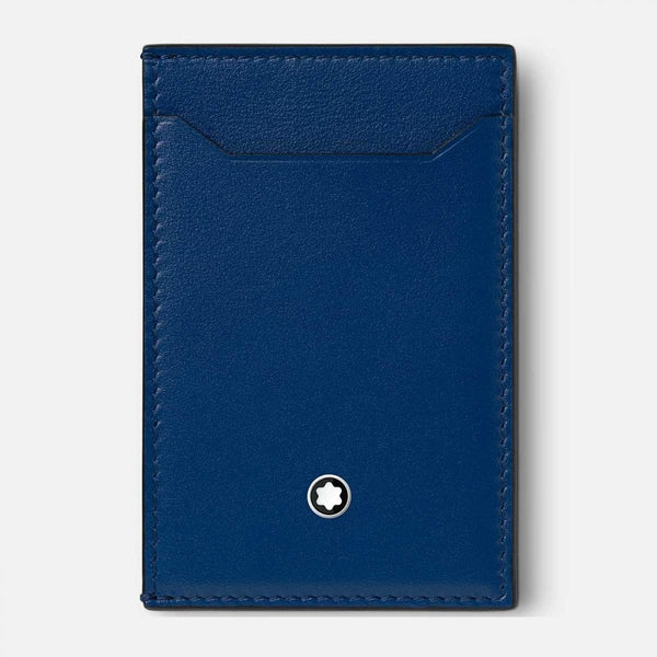 Montblanc Meisterstück Blue 3-Card Slot Pocket Wallet