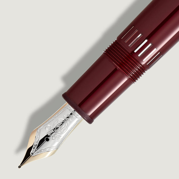 Montblanc Meisterstück Burgundy Red LeGrand Fountain Pen (M)