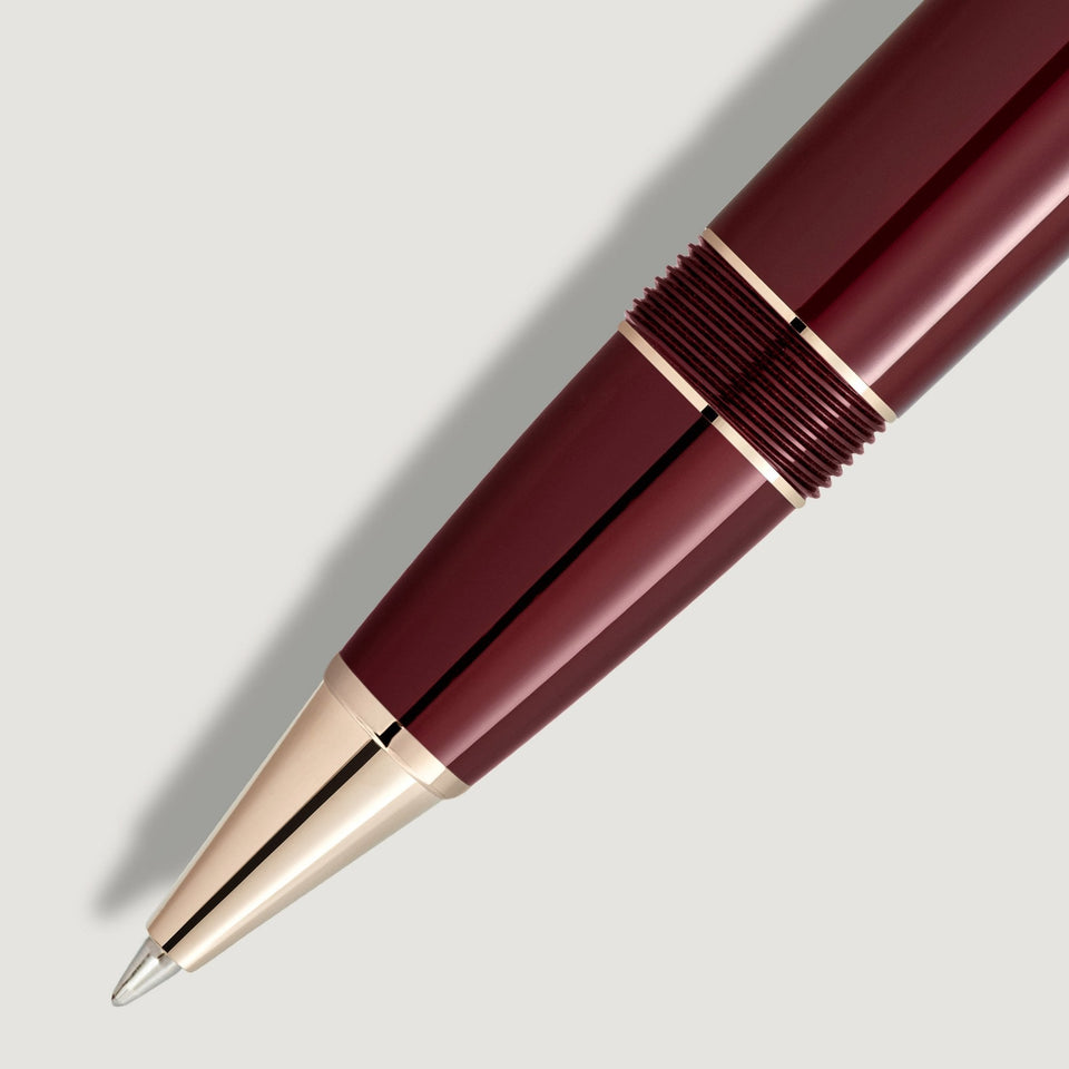 Montblanc Meisterstück Burgundy Red LeGrand Rollerball Pen