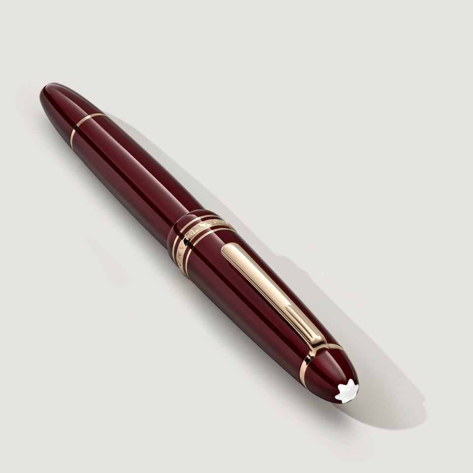 Montblanc Meisterstück Burgundy Red LeGrand Rollerball Pen