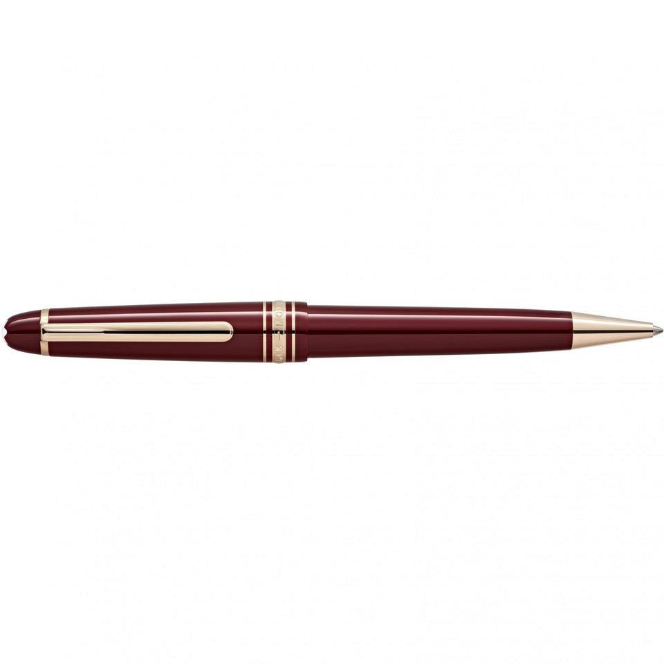 Montblanc Meisterstück Burgundy Red Midsize Ballpoint Pen