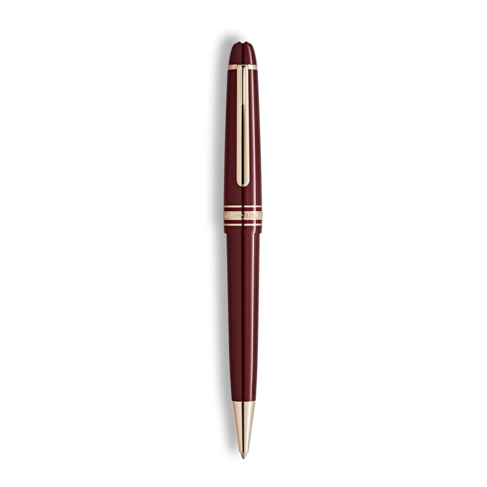 Montblanc Meisterstück Burgundy Red Midsize Ballpoint Pen