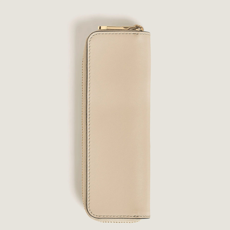 Montblanc Meisterstück Cloudy Beige 1-Pen Zipped Pouch