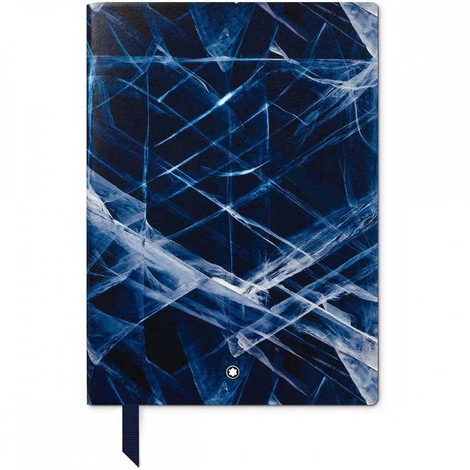 Montblanc Meisterstück Glacier Blue Lined Notebook #163