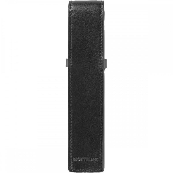 Montblanc Meisterstück Leather Single 1-Pen Pouch, Black