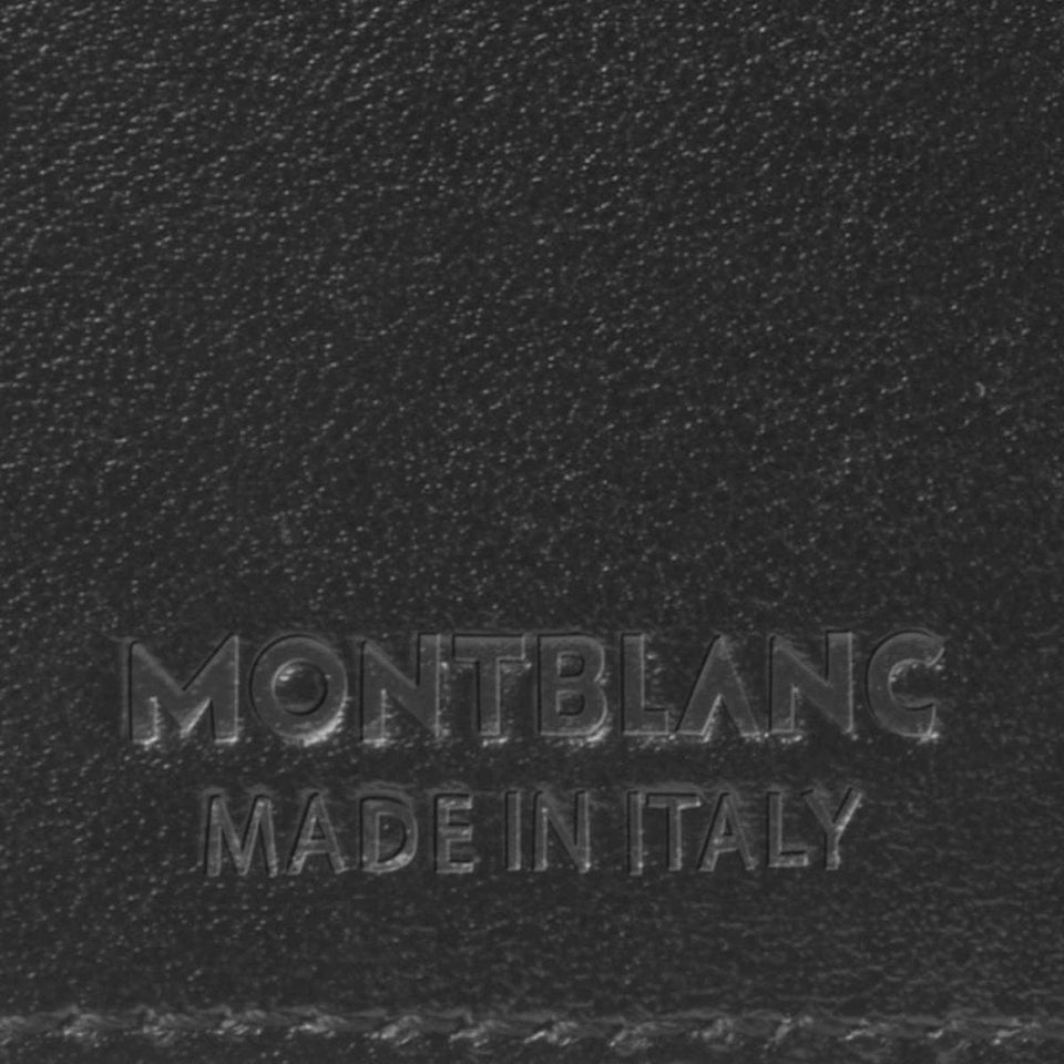 Montblanc Meisterstück Leather Single 1-Pen Pouch, Black