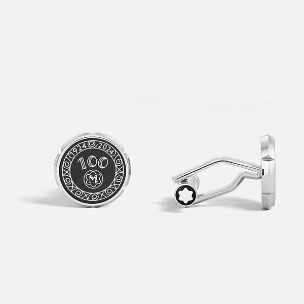 Montblanc Meisterstück Nib Decor 100 Years Anniversary Cufflinks