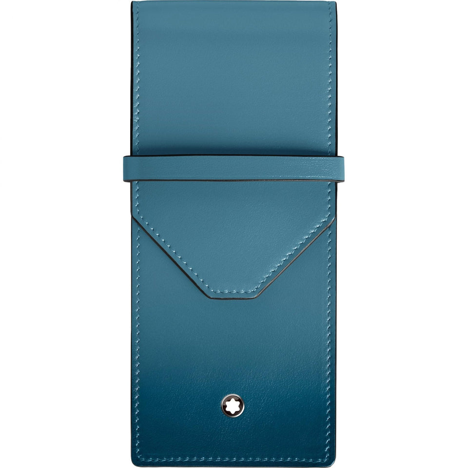 Montblanc Meisterstück Smoky Blue 3-Pen Pouch