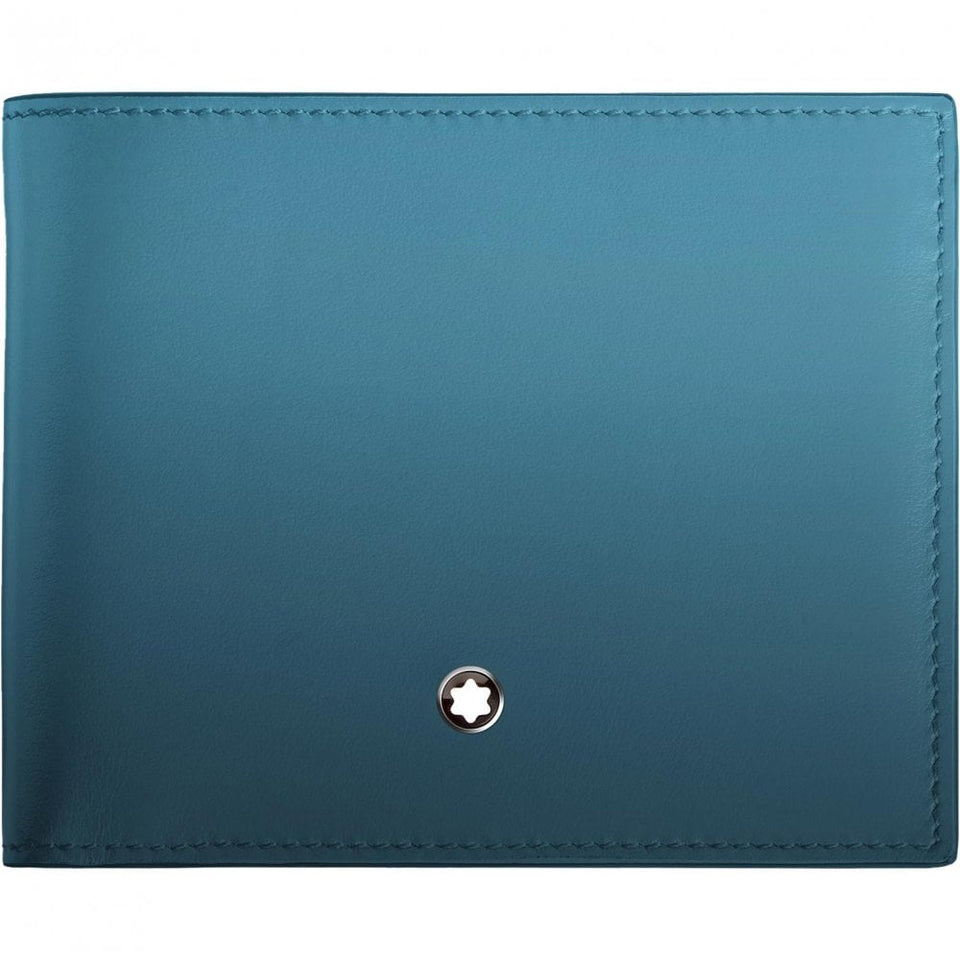 Montblanc Meisterstück Smoky Blue 6-Card Wallet