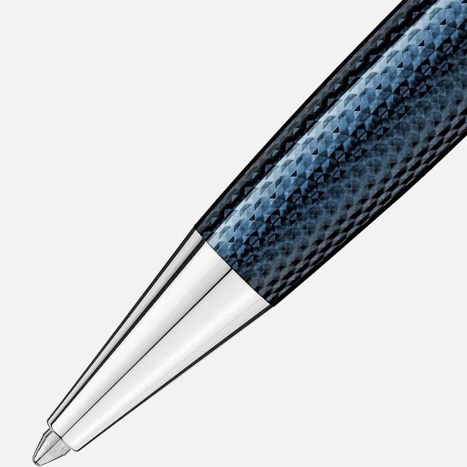 Montblanc Meisterstück Solitaire Doué Blue Hour Classique Ballpoint Pen