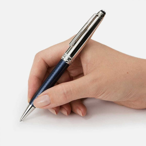 Montblanc Meisterstück Solitaire Doué Blue Hour Classique Ballpoint Pen