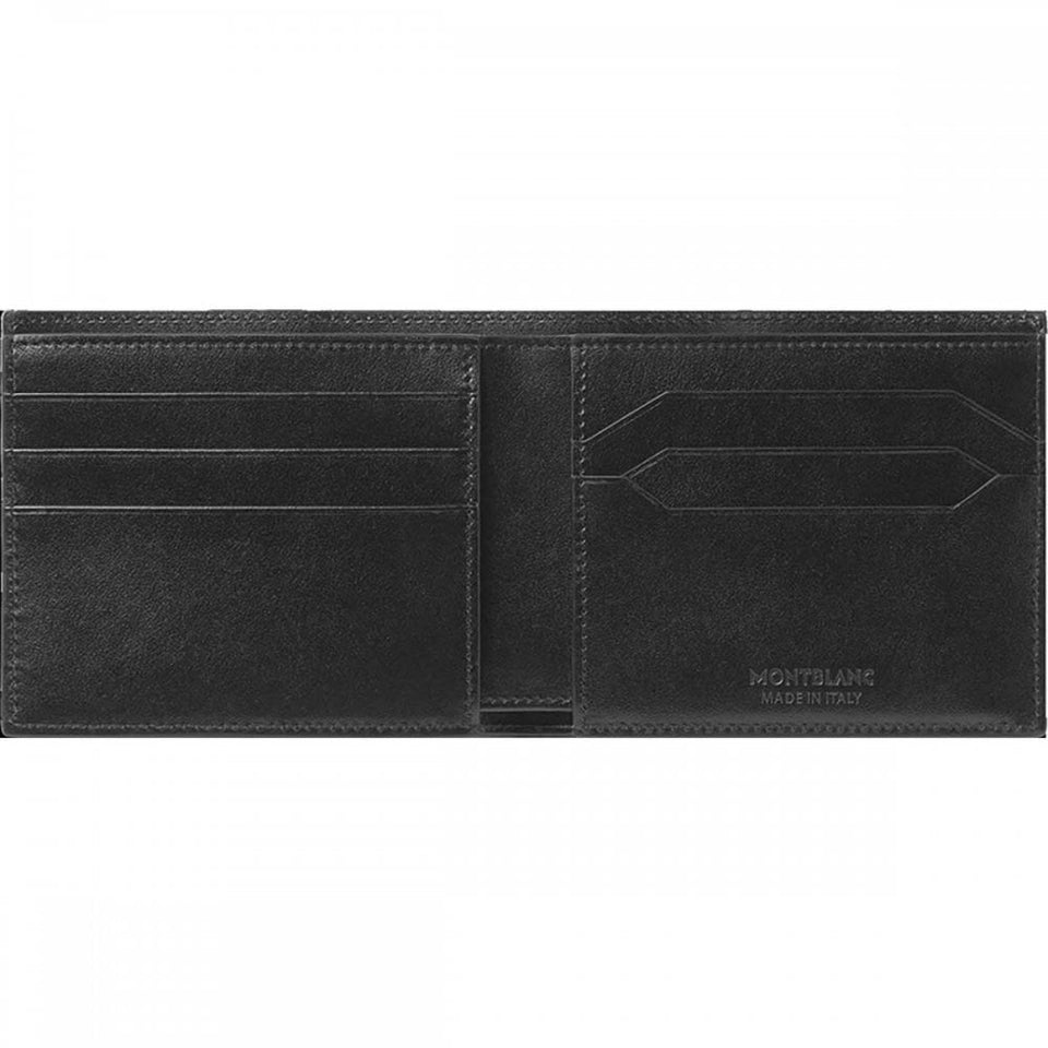 Montblanc Meisterstuck Black Bifold 6-Card Wallet