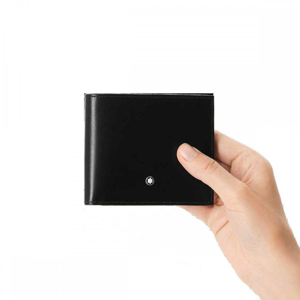 Montblanc Meisterstuck Black Bifold 6-Card Wallet