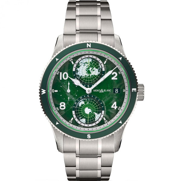 Montblanc Men's 1858 Green Dial Geosphere '0 Oxygen' Watch