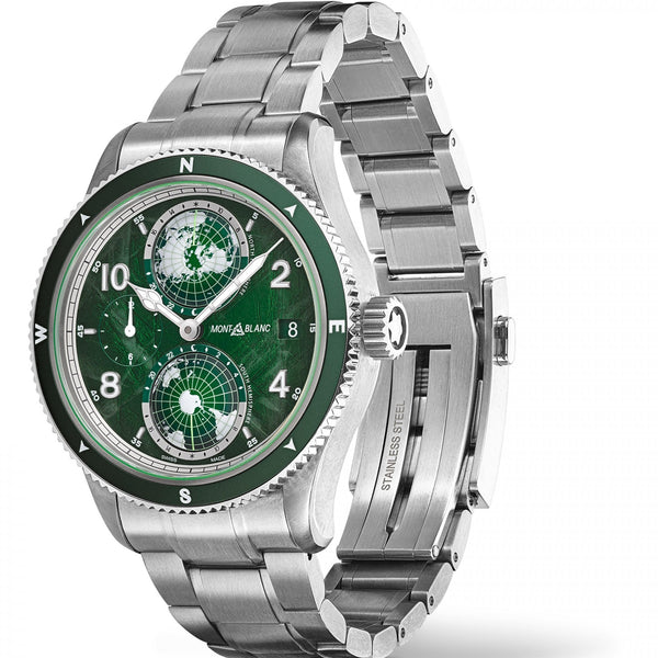 Montblanc Men's 1858 Green Dial Geosphere '0 Oxygen' Watch