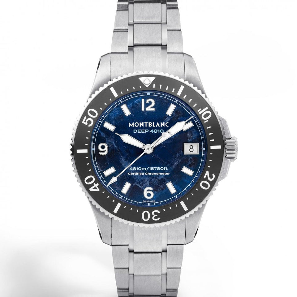 Montblanc Men's Iced Sea '0' Oxygen Deep 4810 Automatic Watch