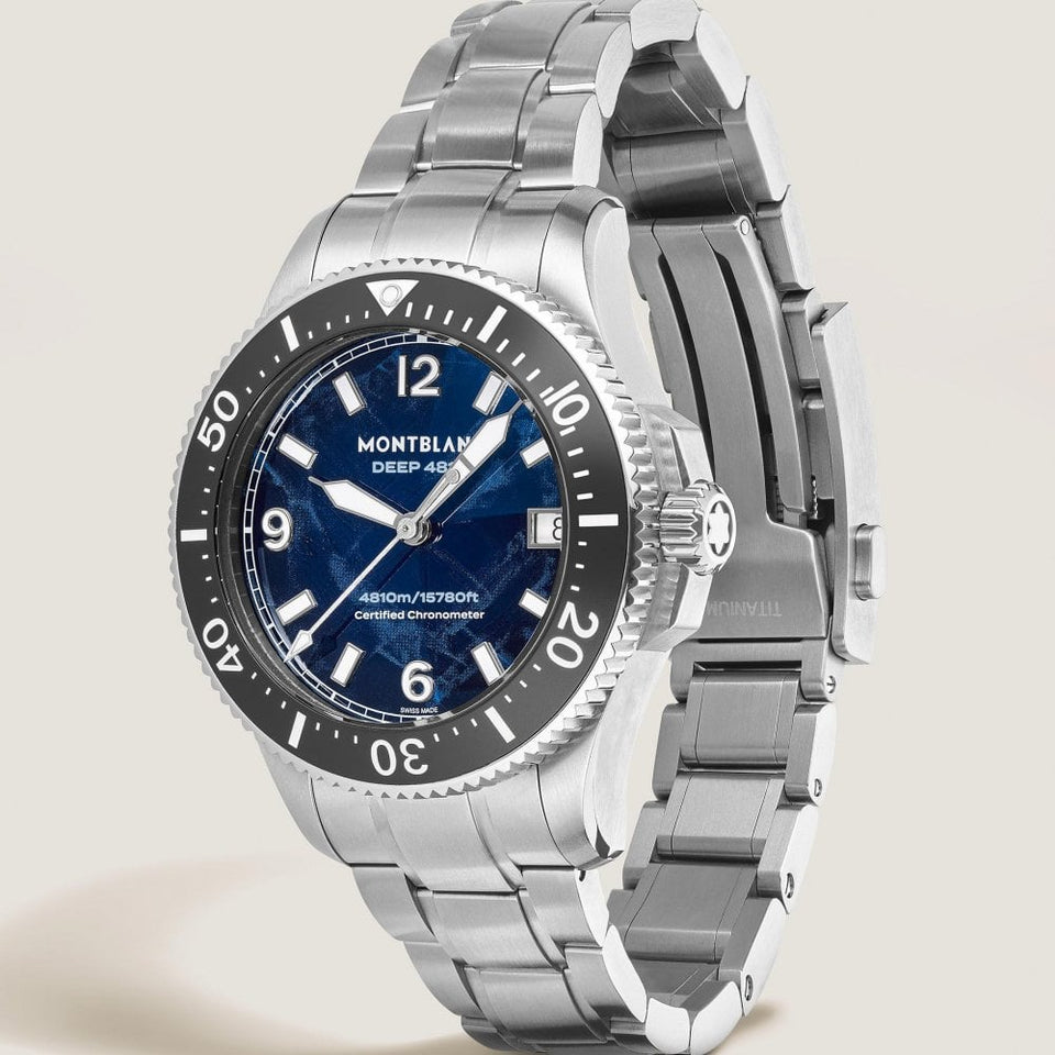 Montblanc Men's Iced Sea '0' Oxygen Deep 4810 Automatic Watch