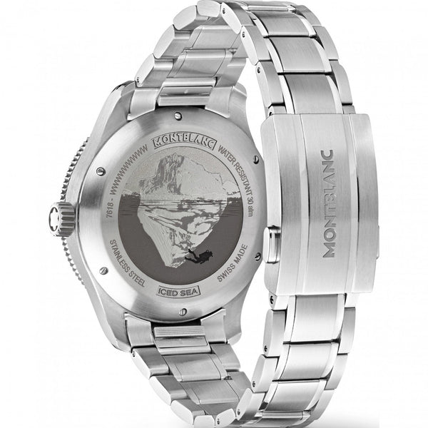 Montblanc Men's Iced Sea Burgundy Tone Glacier Automatic Watch