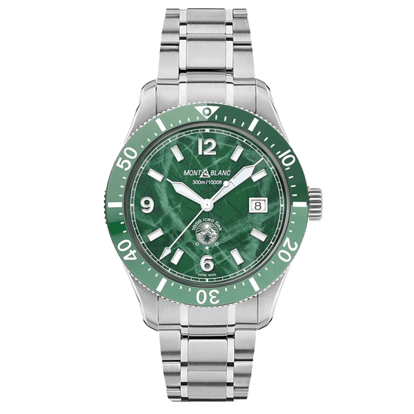 Montblanc Men's Iced Sea Green Dial Automatic Watch