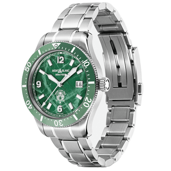Montblanc Men's Iced Sea Green Dial Automatic Watch