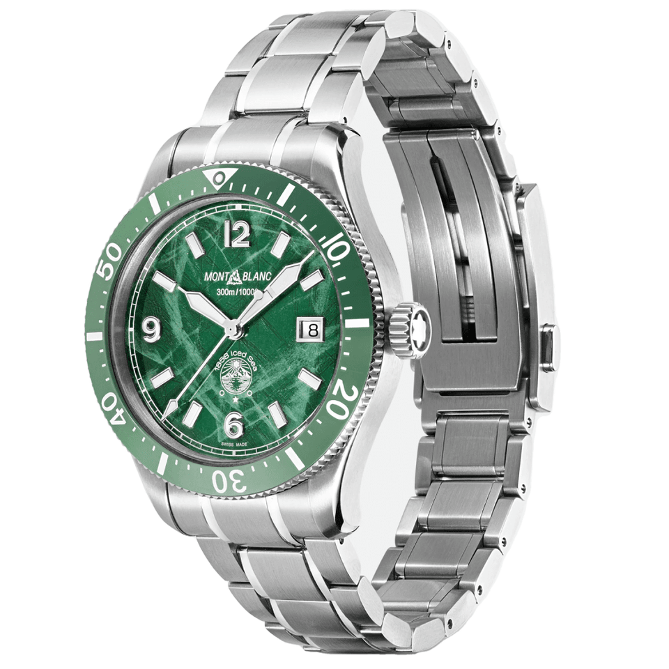 Montblanc Men's Iced Sea Green Dial Automatic Watch