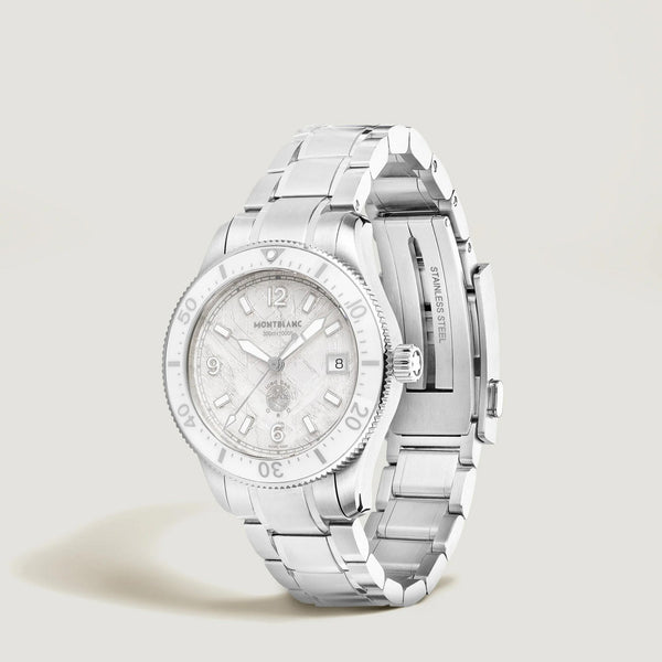 Montblanc Men's Iced Sea White Dial Date 0 Oxygen Automatic Watch