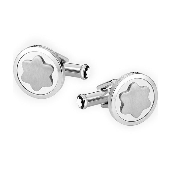 Montblanc Men's Stainless Steel Star Cufflinks