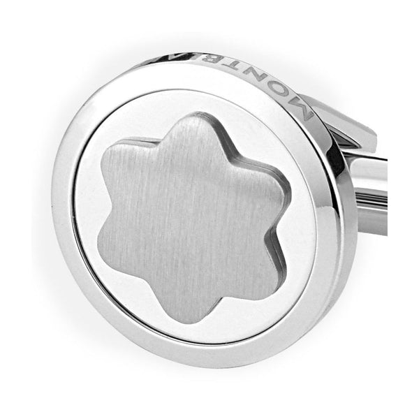 Montblanc Men's Stainless Steel Star Cufflinks