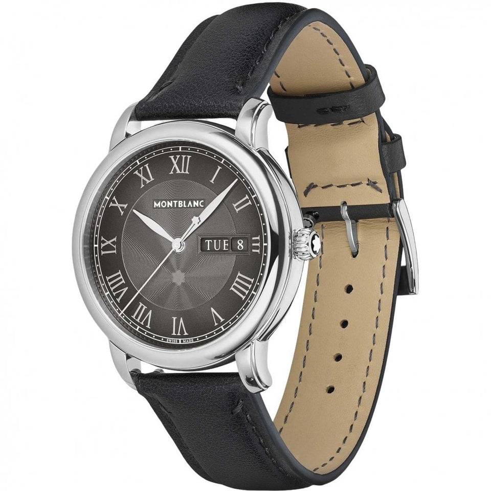 Montblanc Men's Star Legacy 39mm Automatic Leather Strap Watch