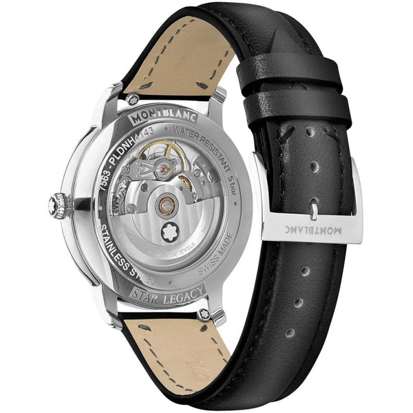 Montblanc Men's Star Legacy 39mm Automatic Leather Strap Watch