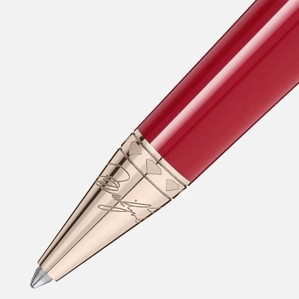 Montblanc Muses Marilyn Monroe Special Edition Precious Red Resin Ballpoint Pen