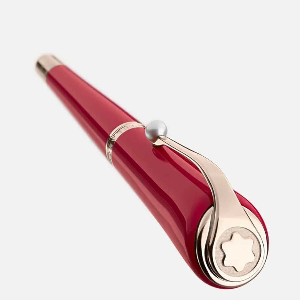 Montblanc Muses Marilyn Monroe Special Edition Precious Red Resin Rollerball Pen
