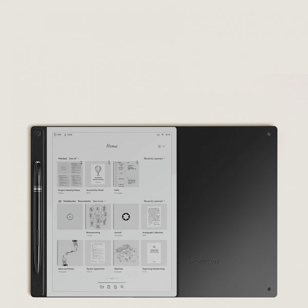 Montblanc Mystery Black Digital Paper With Digital Pen