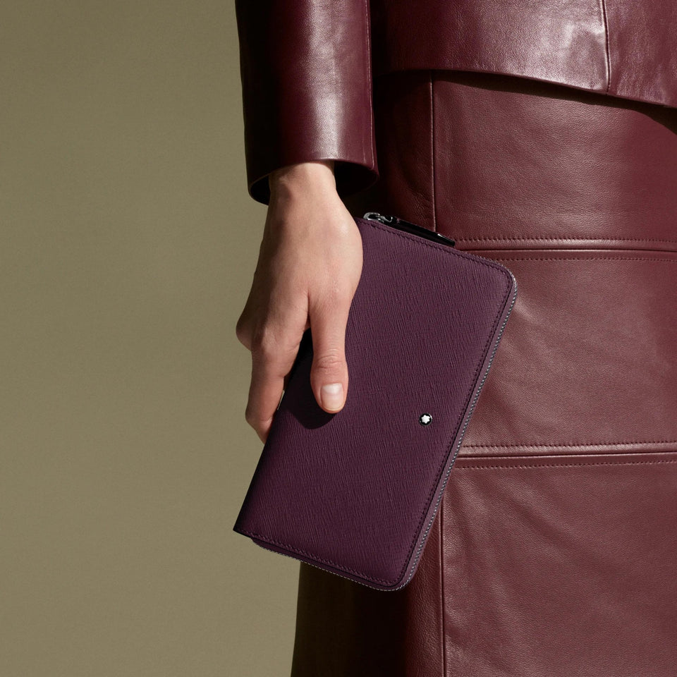 Montblanc Sartorial Cassis 12-Card Zip Around Purse