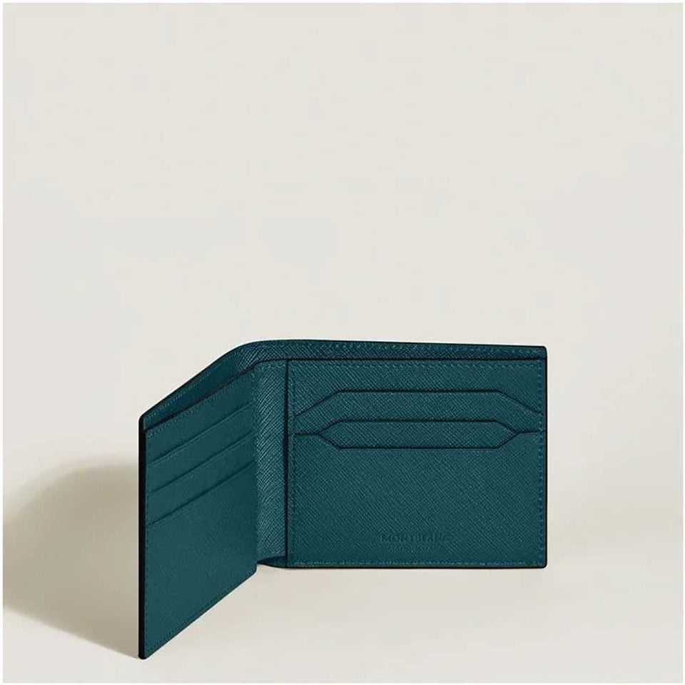Montblanc Sartorial Cyprus Blue 6-Card Wallet