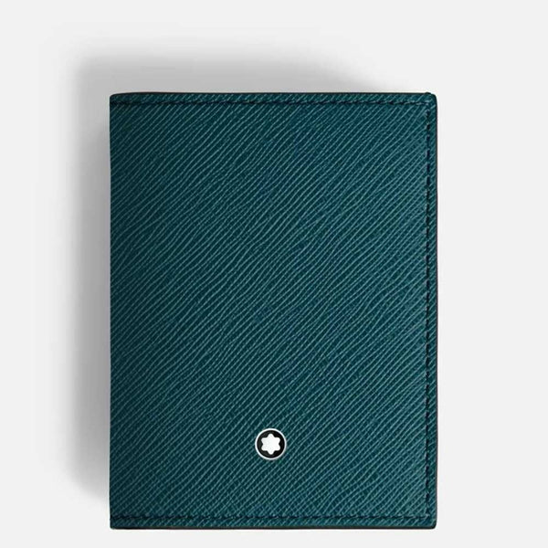 Montblanc Sartorial Cyprus Blue Mini 4-Card Wallet