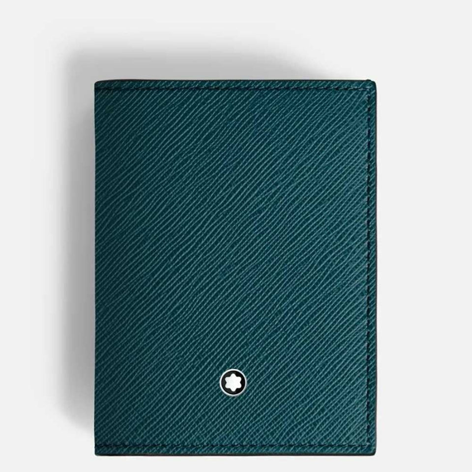 Montblanc Sartorial Cyprus Blue Mini 4-Card Wallet