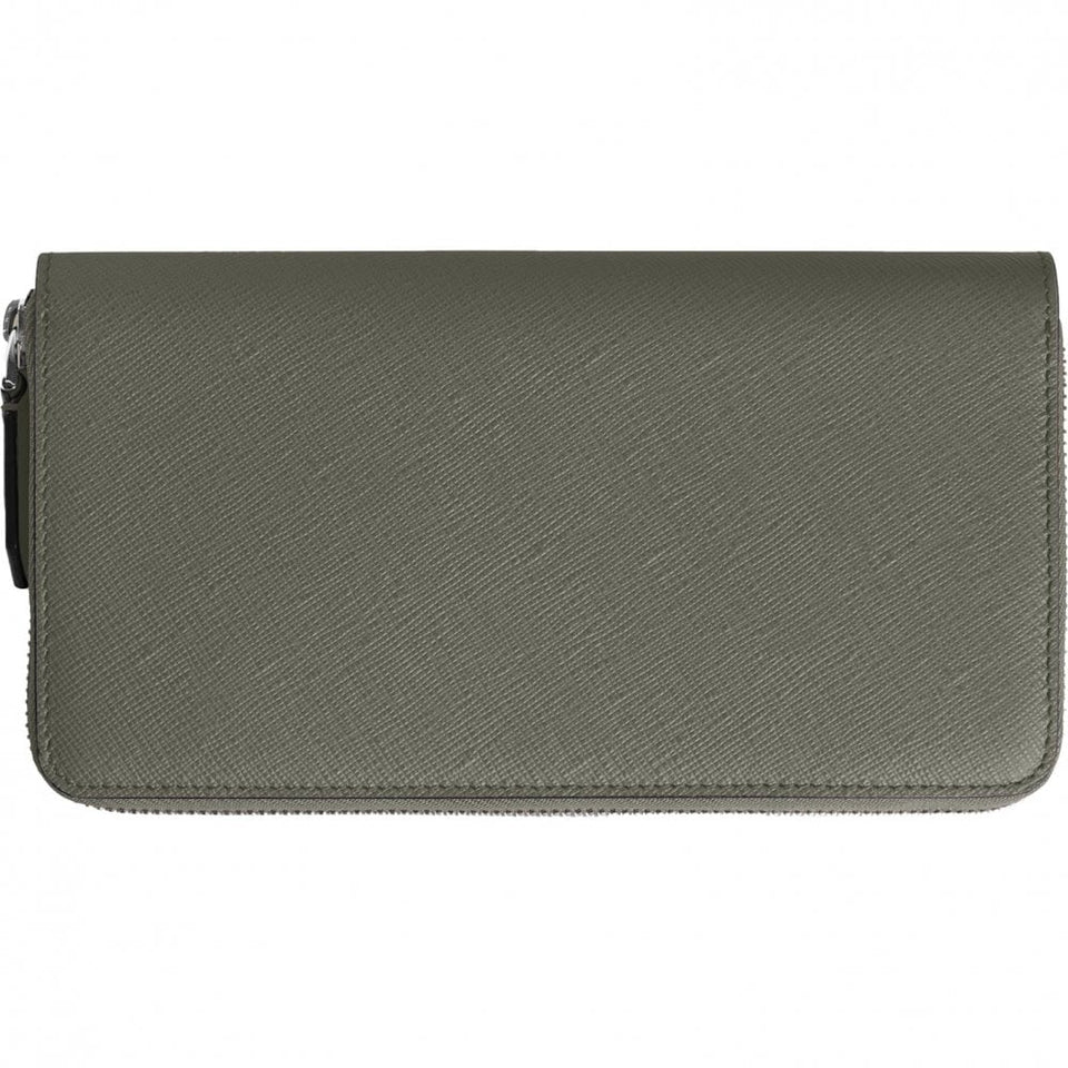 Montblanc Sartorial Grey 12-Card Zip Wallet