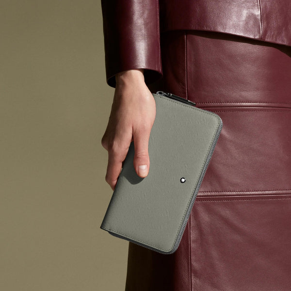 Montblanc Sartorial Grey 12-Card Zip Wallet