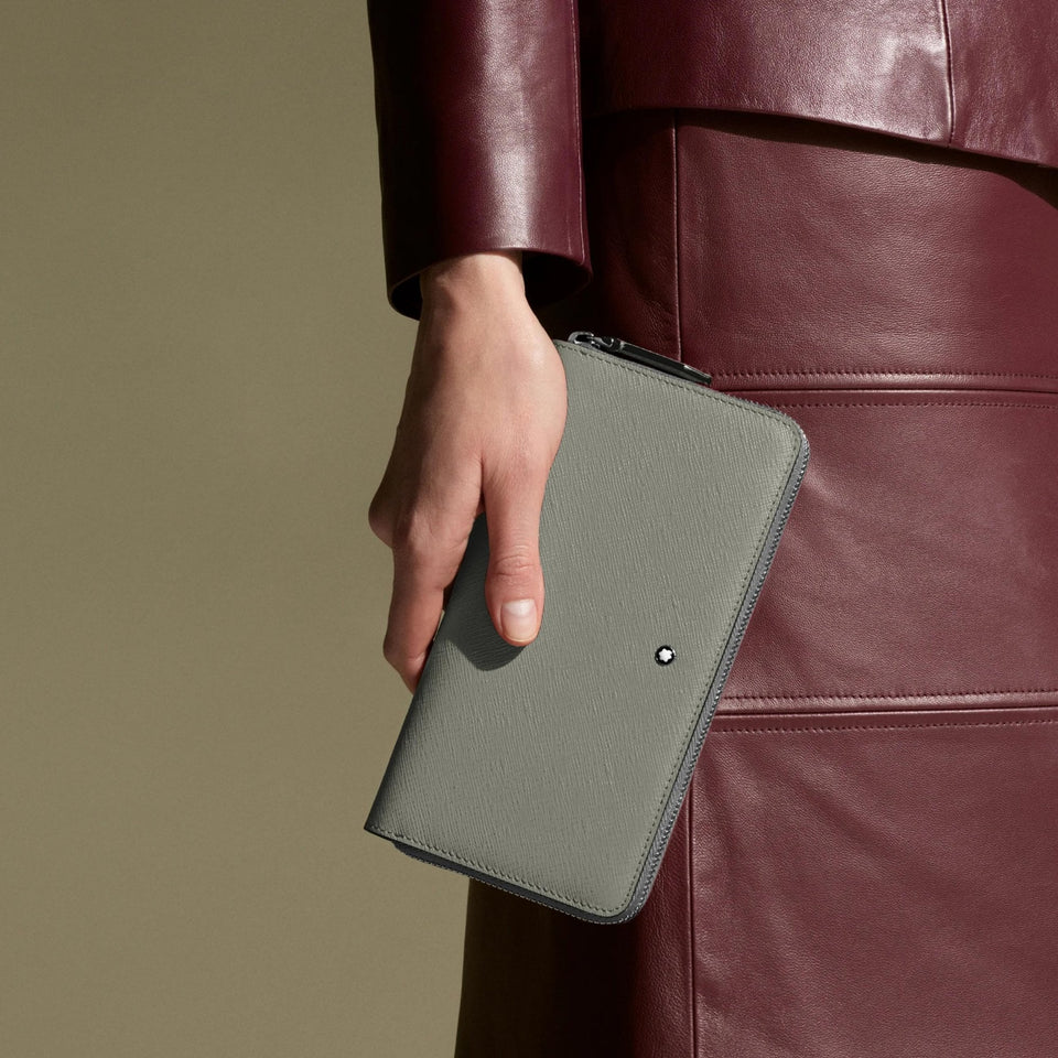 Montblanc Sartorial Grey 12-Card Zip Wallet
