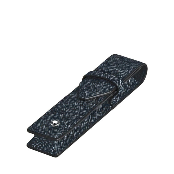 Montblanc Sartorial Tweed Blue 1-Pen Pouch