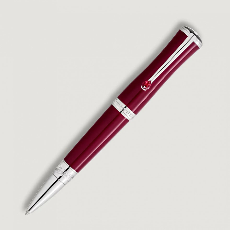 Montblanc Special Edition Muse Maria Callas Red Ruby Ballpoint Pen