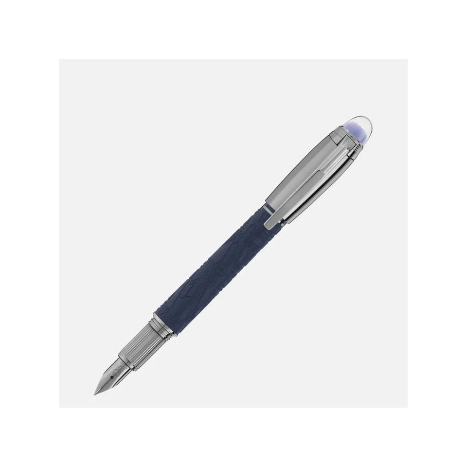 Montblanc Starwalker Space Blue Doué Fountain Pen (M)